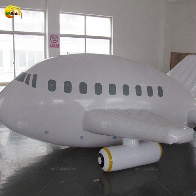 Helium Air plane Model PVC and Oxford Material Inflatable Aircraft