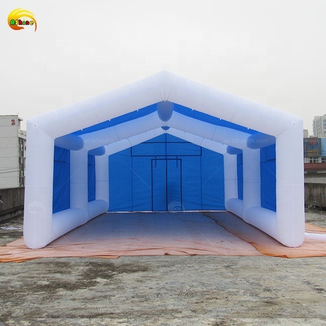 Inflatable camping tent House roof inflatable event tent outdoor inflatable balloon tent for party