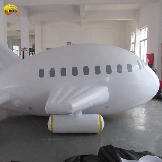 Helium Air plane Model PVC and Oxford Material Inflatable Aircraft