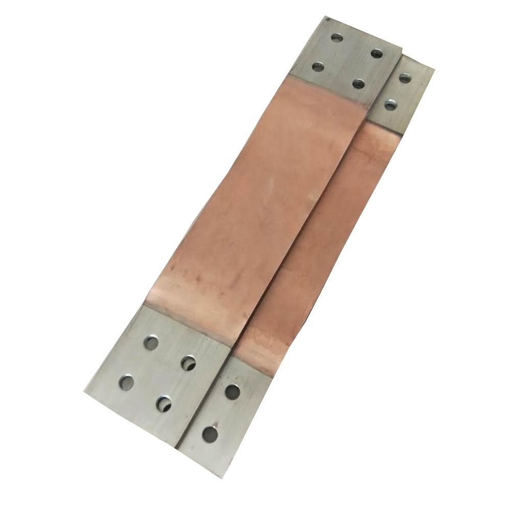 Flexible laminated copper busbar for high voltage switch