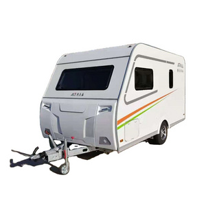 ASJ Factory Caravan House  Camper Trailer  Window Caravan  Caravan car with kitchen and shower