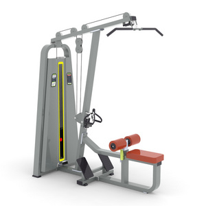 China commercial fitness equipment Lat pulldown & Low seated row gym machine