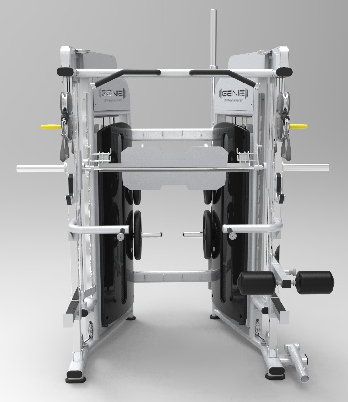 Power rack cage Multi functional Trainer power squat rack ASJ-A093S smith machine / cable crossover machine home gym set crosso