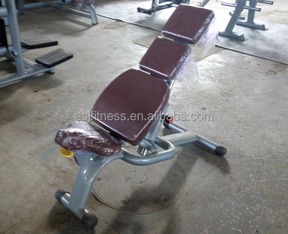 Weight Lifting Bench/gym body building equipment/A034 Adjustable Bench