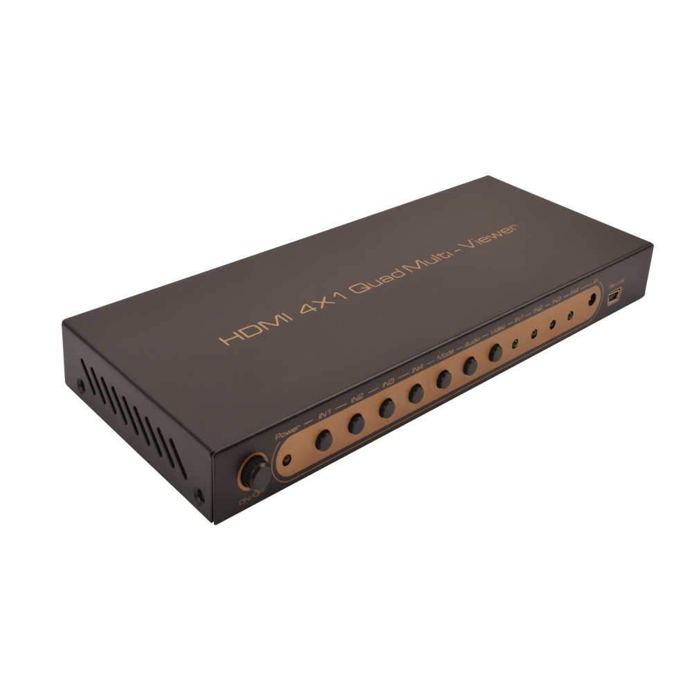 ASK HDSW0019M1 HDMI Quad multiviewer HDMI 4x1 switch with seamless switch