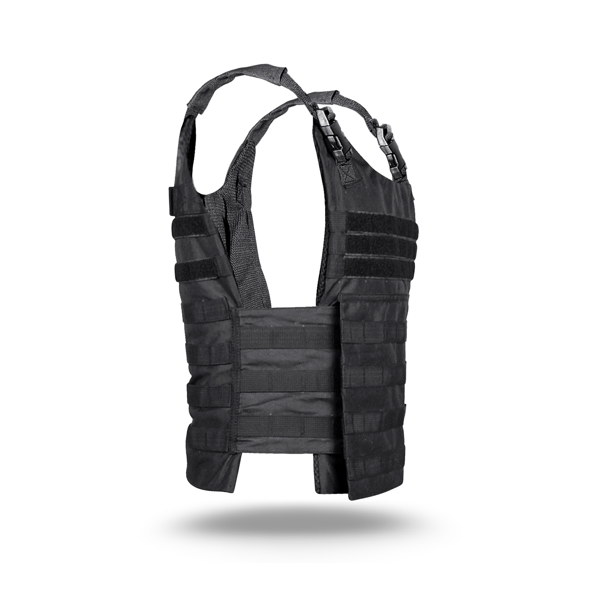 Molle Vest Plate Carrier Protective 1000D Nylon Wear Resistance Front Map Pockets Tactical Vest