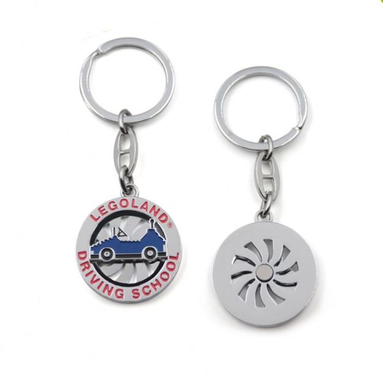 Super Quality Black Nickel Blank Magnet Key Holder Logo Sublimation Blank Keychains