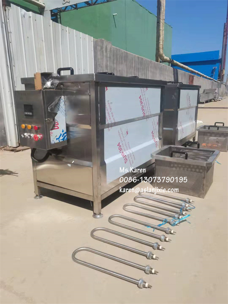 Potato Chips Blanching Machine French Fries Precooking Blanching Baskets Machine