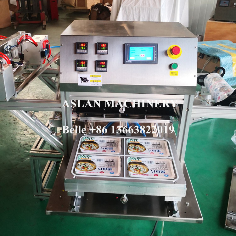 Keep Fresh Meal Trays Sealing Machine Customized Food Box Sealing Machine Cheese Butter Box Sealer Machine