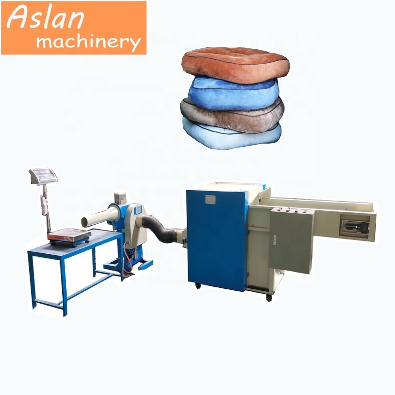 cushion filling machine / pillow filler machine automatic /  fiber pillow foam cushion filling machine