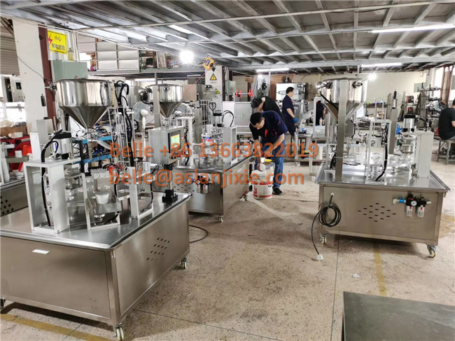 automatic coffee capsule filling sealing machine/Rotary Nespresso K Cup Coffee Capsules Filling Sealing Machine