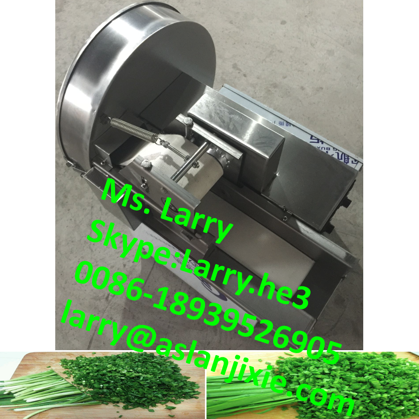 green onion cutter/automatic pepper cutting machine/scallion slicing machine