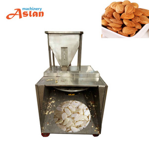 nuts kernel slicing machine /almond peanut flake slicer