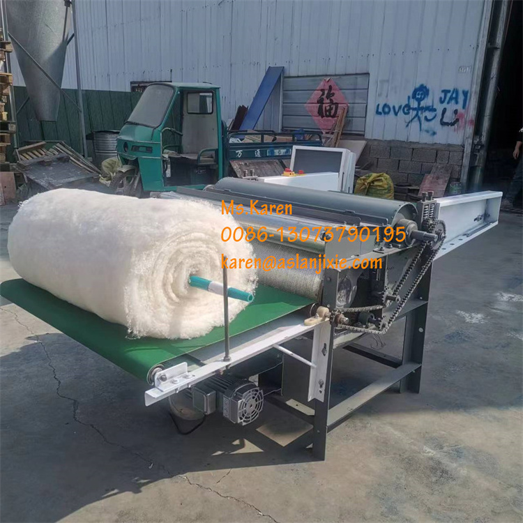 Sheep Wool Carding Machine Cotton Fiber Spinning Machine