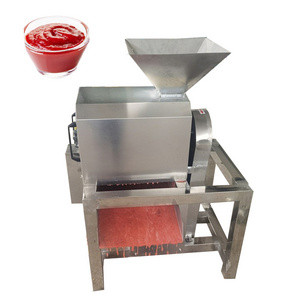 Widely used tomato paste sauce making machine/orange apple lemon juice machine/fruit pulping processing machine