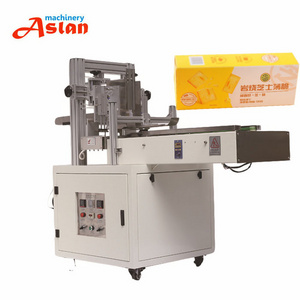 Automatic Bread Dispensing Glue Packaging Machine Plastic Carton Box Sealing Machine Hot Melt Gluing Packing Machine