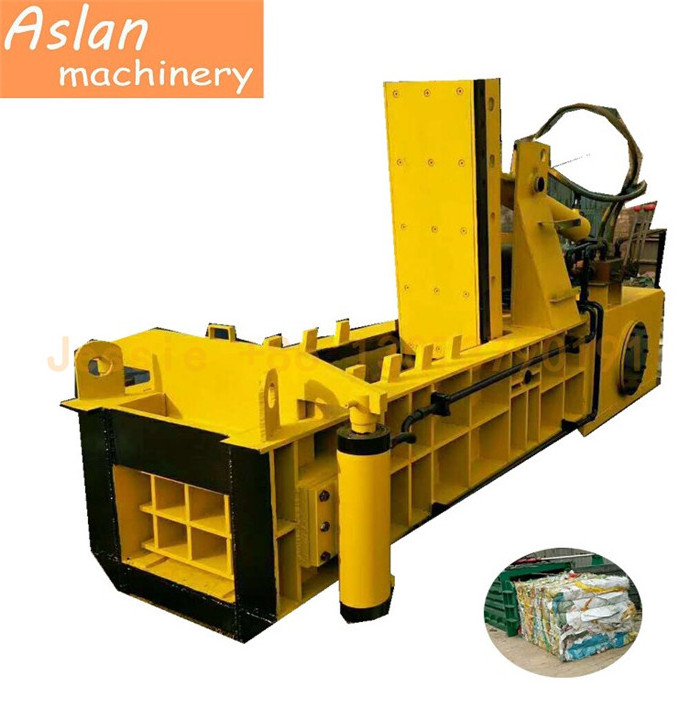 20 ton hydraulic baling pressing machine/ automatic  hydraulic baler machine/ hydraulic china tyre scrap tire baling machine