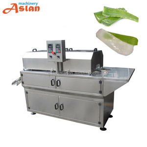 Electric Automatic Aloe Vera Peeling Machine Price Aloe Vera Washing Peeling Machine Asparagus Aloe Peeler