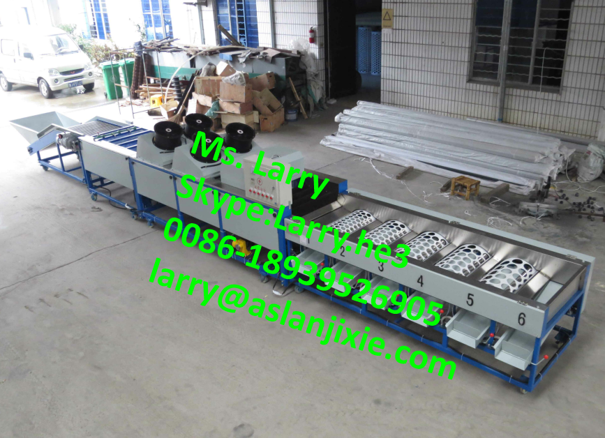 lemon washing waxing machine/lemon washer and sorter/lemon waxing grading machine