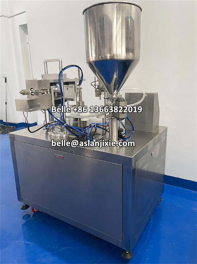 Automatic Cream Soft Aluminum Tube Filling Sealer Machine Ultrasonic Toothpaste Pipe End Sealing Machine