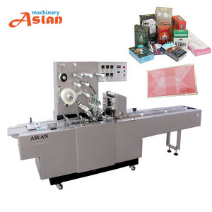 perfume box with film packing machine/Automatic 3d cosmetics box packaging machine/cellophane box film wrapping machine