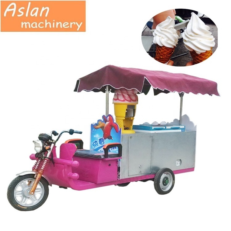 Electric Mobile Food Carts for Sale /Ice Cream Bike/Bicycle Truck Ice Cream Bikes