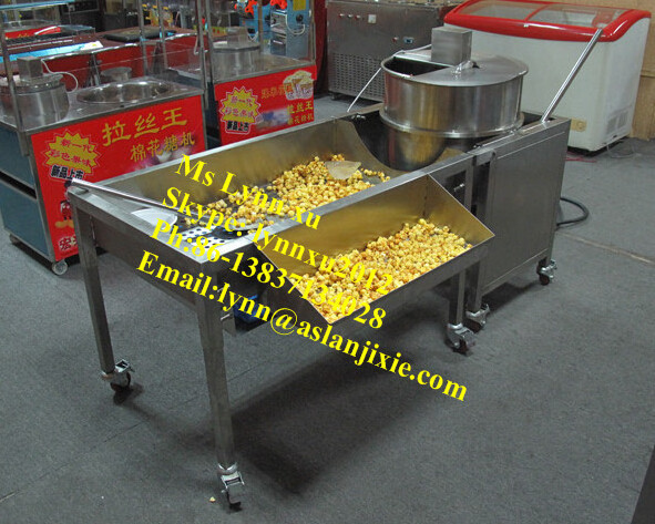 popcorn making machine /spherical popcorn machine/caramel popcorn machine