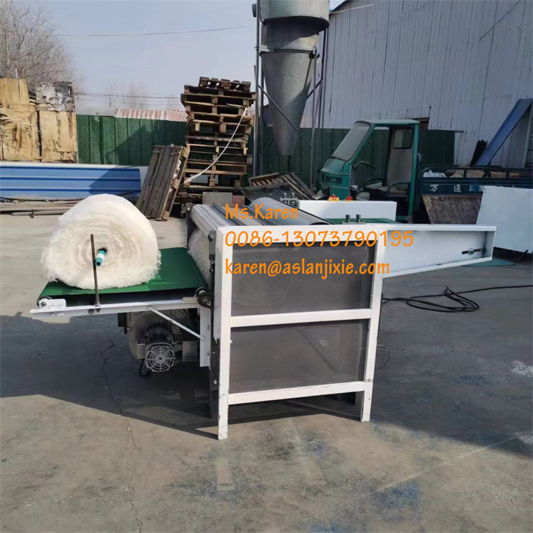 Comforter Core Carding Making Machine Waste Cotton Wool Spinning Combing Machine