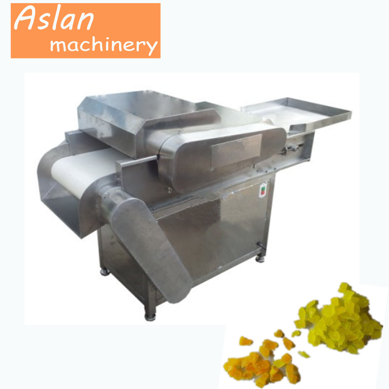 preserved fruit cube cutter/candied fruit dicer/dried fruit dicing machine