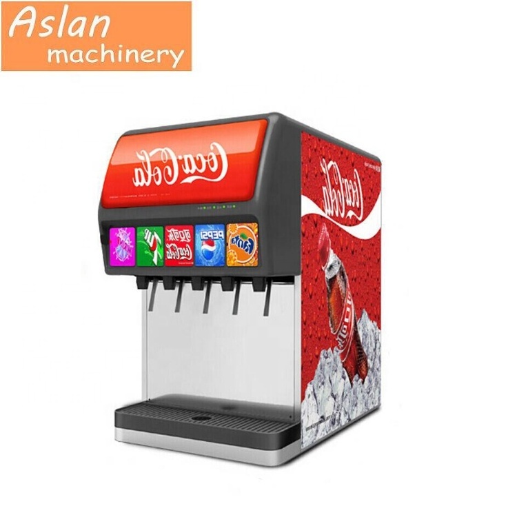 5 Flavors Bar Coffee Shop Soda Cola Drinking Machine Carbonated Beverage Dispenser Soda Sparkling Machine