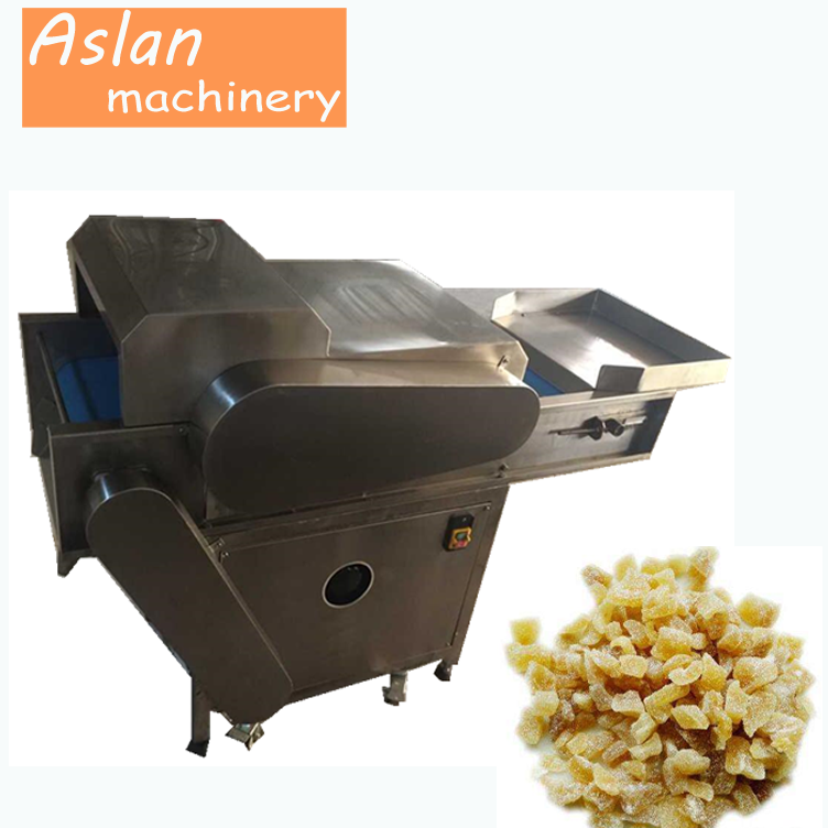 GOOD quality automatic dried fruit cube cutter/candied fruit cube cutter/preserved fruit dicing machine