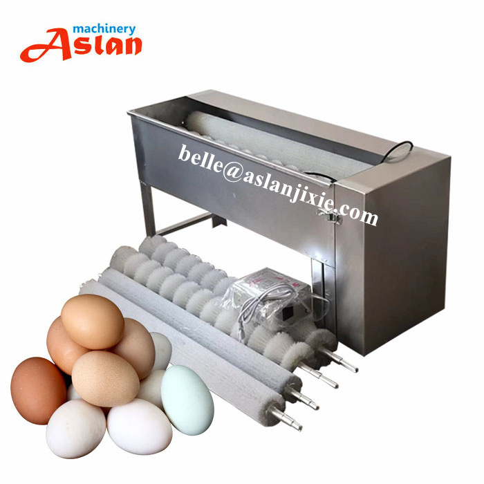 Commercial Salt Water Egg Washing Machine Chicken Duck Egg Mud Cleaning Machine