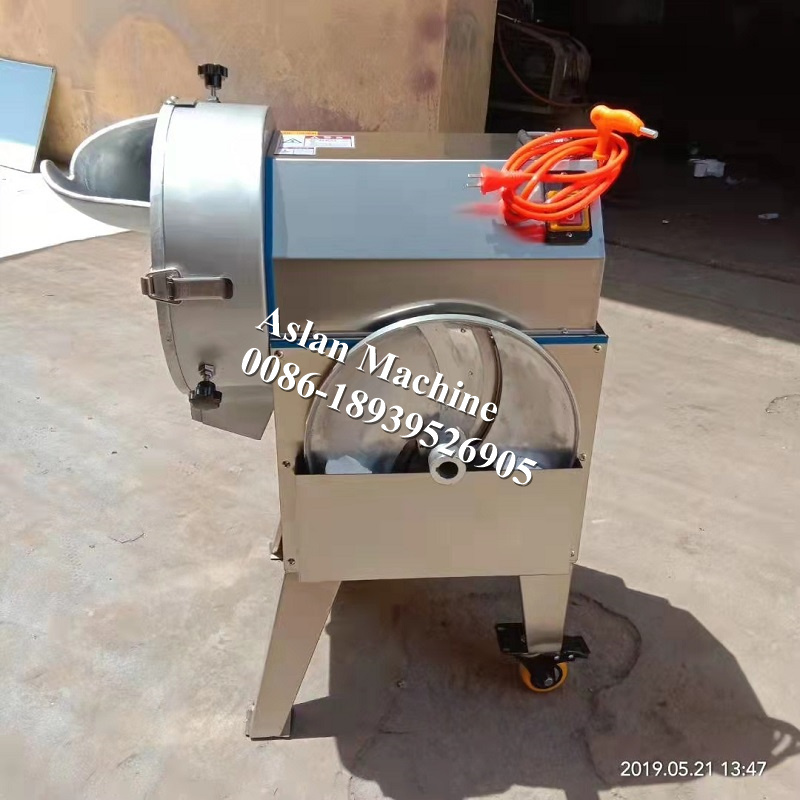 Sweet potato slicing machine/cassava peeling cutting machine/commercial vegetable cutter hot sale