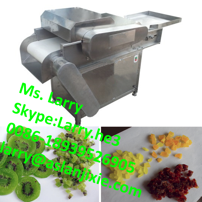 preserved fruit cube cutter/candied fruit dicer/dried fruit dicing machine