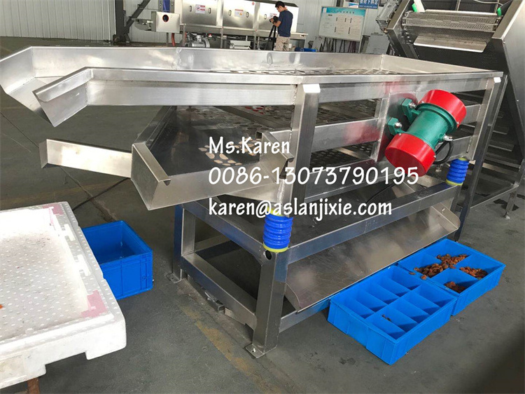 Vibrating Screen Sieve Sorting Machine Dried Apricot Rasins Peanuts Seeds Corn Selecting Classifying Machine