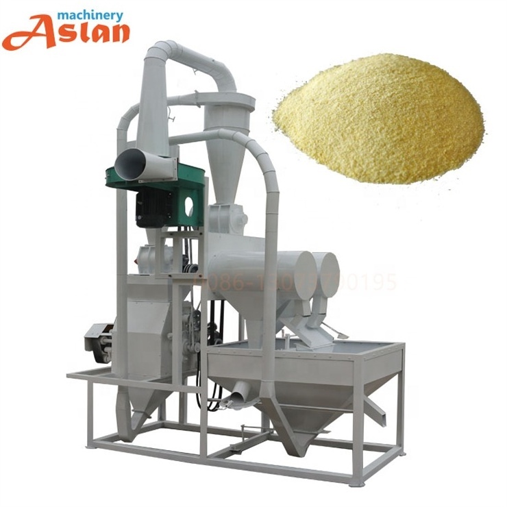 Semolina Making Machine Durum Wheat Mill Machine Maize Corn Flour Processing Machine