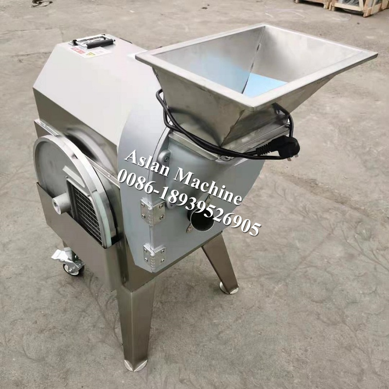 Sweet potato slicing machine/cassava peeling cutting machine/commercial vegetable cutter hot sale