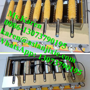 corn roasting machine / gas or electric heating sweet corn roaster machine