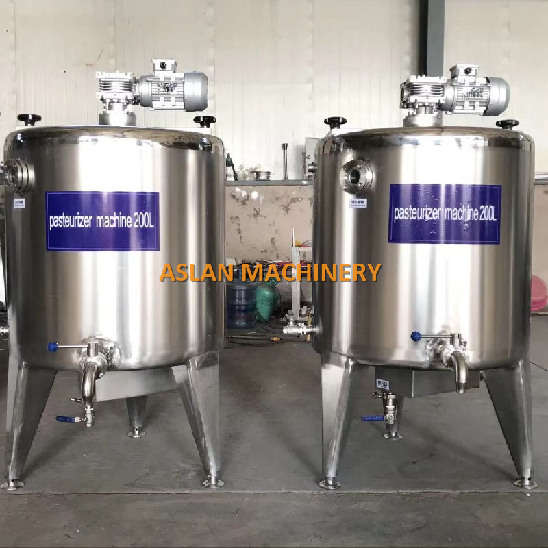 Durable Industrial Yogurt Making Machine Fresh Milk Pasteurizer Commercial Milk Dairy Yogurt Processing Line