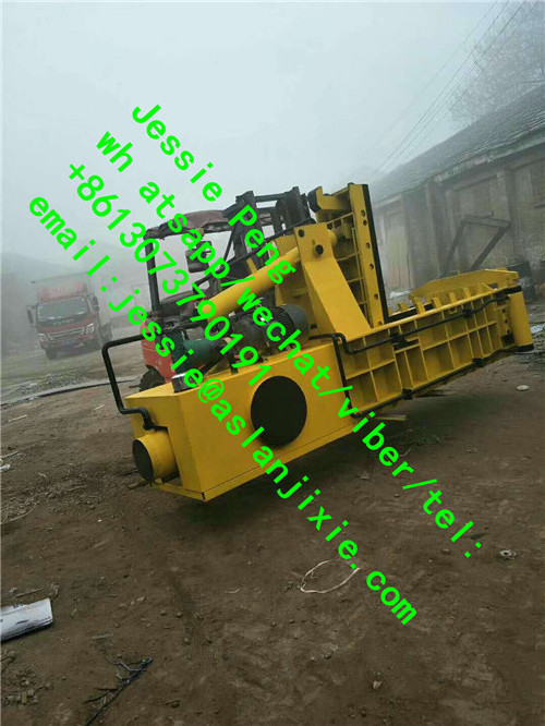 20 ton hydraulic baling pressing machine/ automatic  hydraulic baler machine/ hydraulic china tyre scrap tire baling machine