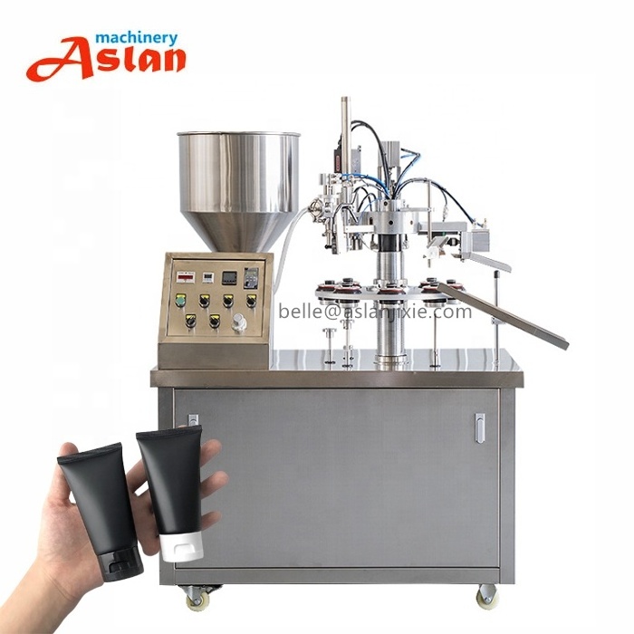 Automatic Cream Soft Aluminum Tube Filling Sealer Machine Ultrasonic Toothpaste Pipe End Sealing Machine