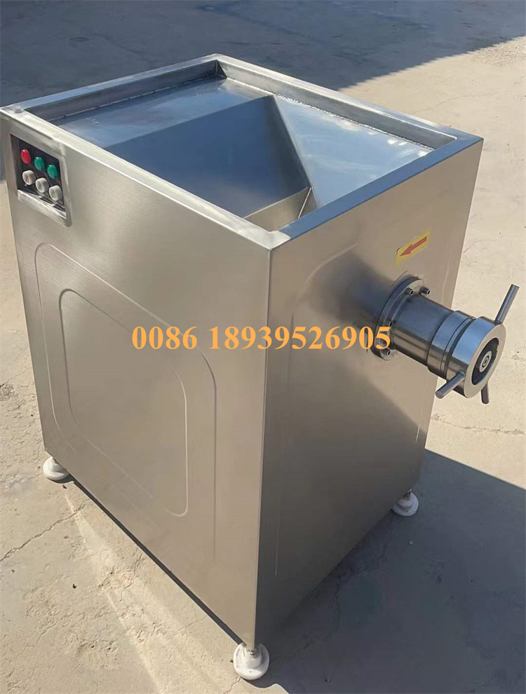 Commercial Fish Meat Grinder / Chicken Bone Grinder Machine / Frozen Meat Grinding Mincer Machine