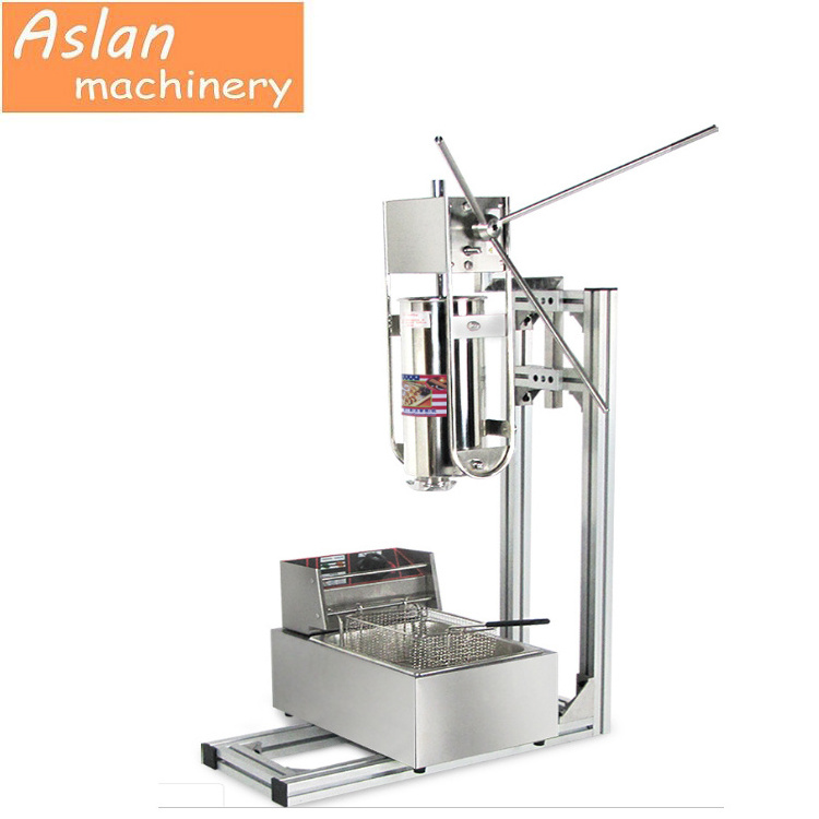 Automatic Churros Pressing Machine Spanish Snack Food Churros Maker Machine Jam Churros Making Machine