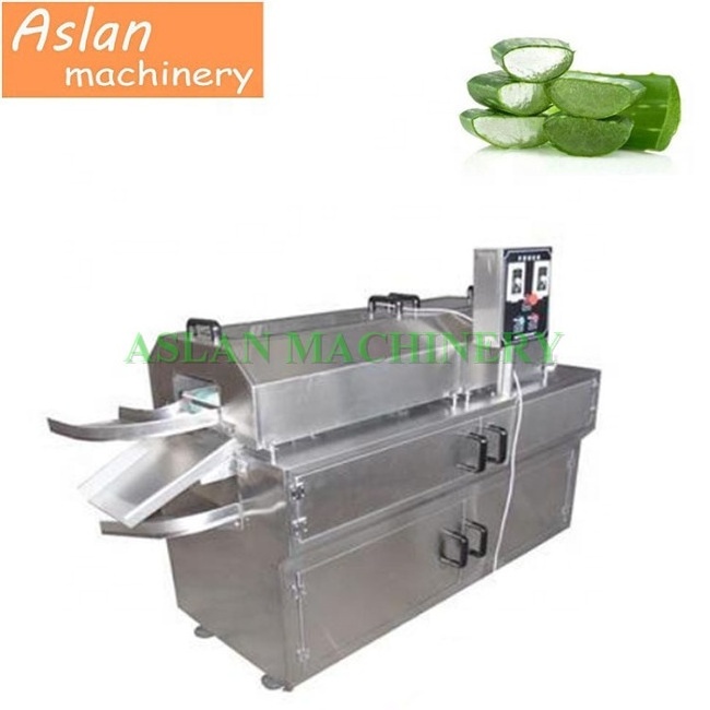 Aloe vera gel extracting machine/ cactus peeling machine for sell/aloe cosmetic processing lines machine