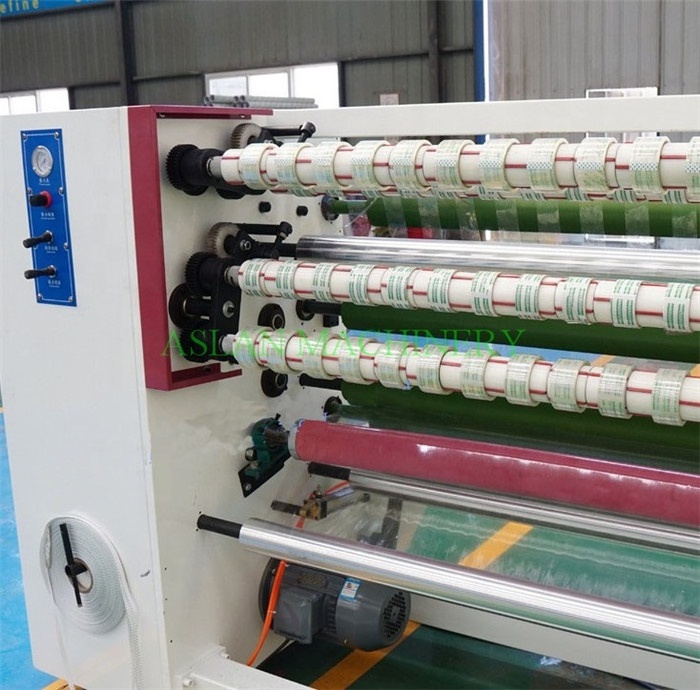 Economic BOPP Adhesive Tape Making Machine with slitter and printer carton sealing tape coating line High Quality Tape Slitting