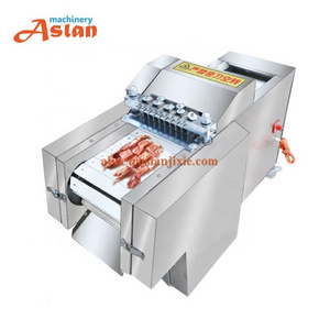 fresh chicken cube cutting machine/ duck leg dicing machine machinery/ whole poultry meat with bone cutting machine