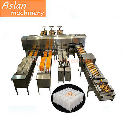 25000pcs/h egg tray packer/ egg grading packing machine for trays/ egg sorter packer machine