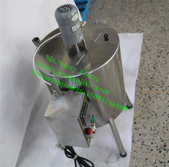 Lipstick filling machine cheap price/Best selling lipstick mixing making machine/15L lipstick heating mixer tank for cosmetics