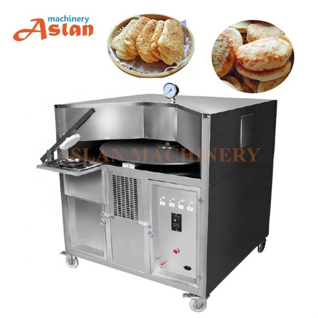 240pcs pitta bread oven gas Crepe rotary Maker machine Indian Naan forming baking machine