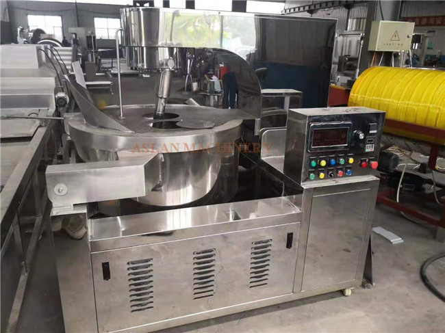 Industrial caramel popcorn making machine/factory supply popcorn production line machine